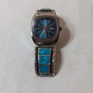 Vtg Stellaris Men's Self Winding Watch